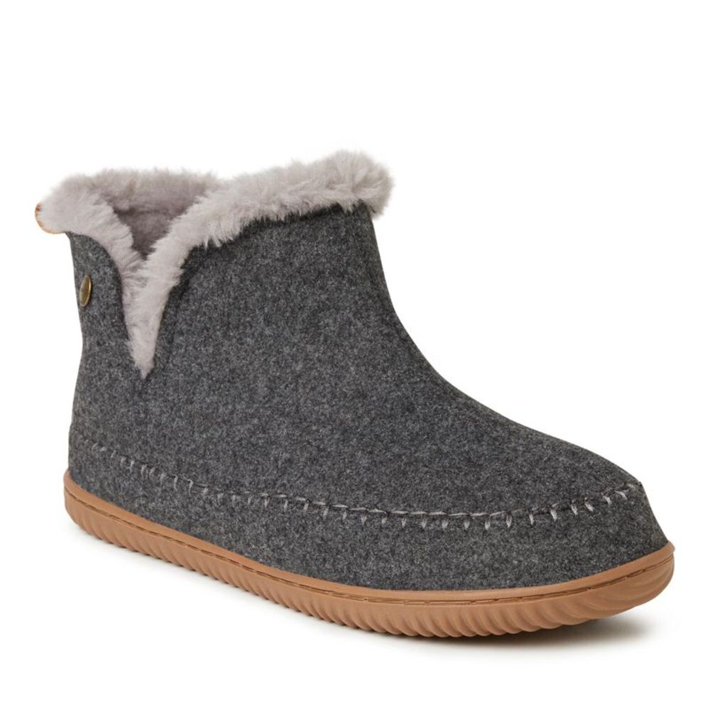 Alpine by Dearfoams Men’s Brixen Bootie House Slipper